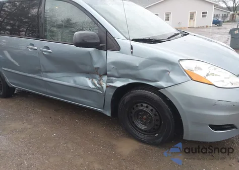 2008 Toyota Sienna Le из США, поврежденный, VIN 5TDZK23C28S124623